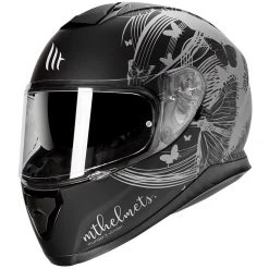 MT Helmets Casque De Moto Intégral Casques MT Thunder3 SV VLINDER B2 Gris Mat