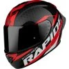 MT Helmets Casque De Moto Intégral En MT Casques Fibre RAPIDE PRO CARBON C5 Noir Rouge Brillant -MT Helmets Sales 2024 casque de moto integral en mt casques fibre rapide pro carbon c5 noir rouge brillant 135641