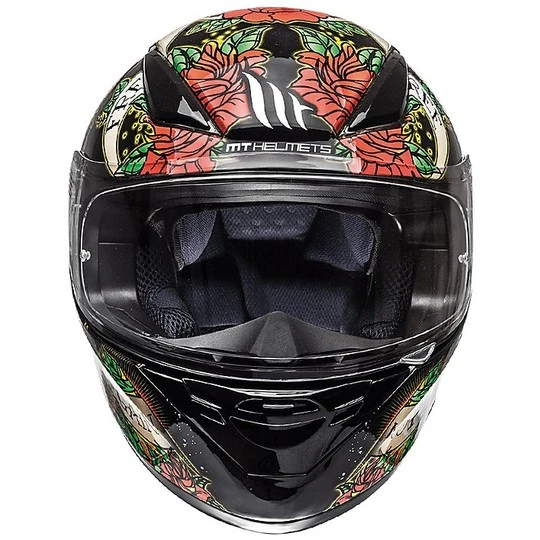Casque de moto intégral MT Casques Revenge Skull & Roses Noir Rouge MT Helmets Casque De Moto Intégral MT Casques Revenge Skull & Roses Noir Rouge -MT Helmets Sales 2024 casque de moto integral mt casques revenge skull roses noir rouge 70944