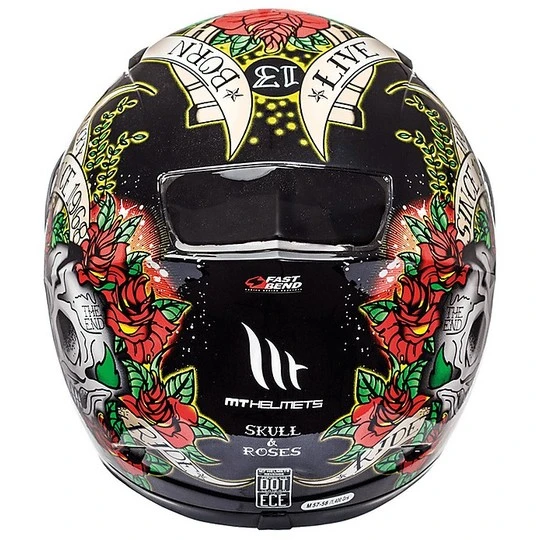 Casque de moto intégral MT Casques Revenge Skull & Roses Noir Rouge MT Helmets Casque De Moto Intégral MT Casques Revenge Skull & Roses Noir Rouge -MT Helmets Sales 2024 casque de moto integral mt casques revenge skull roses noir rouge 70945