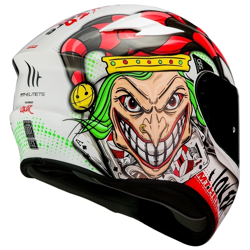 Casque de moto intégral Mt Helmet TARGO Joker A0 Pearl White MT Helmets Casque De Moto Intégral Mt Helmet TARGO Joker A0 Pearl White -MT Helmets Sales 2024 casque de moto integral mt helmet targo joker a0 pearl white 126115