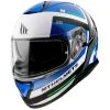 MT Helmets Casque De Moto Intégral Mt Helmet THUNDER 3 Sv CARRY C7 Pearl Blue