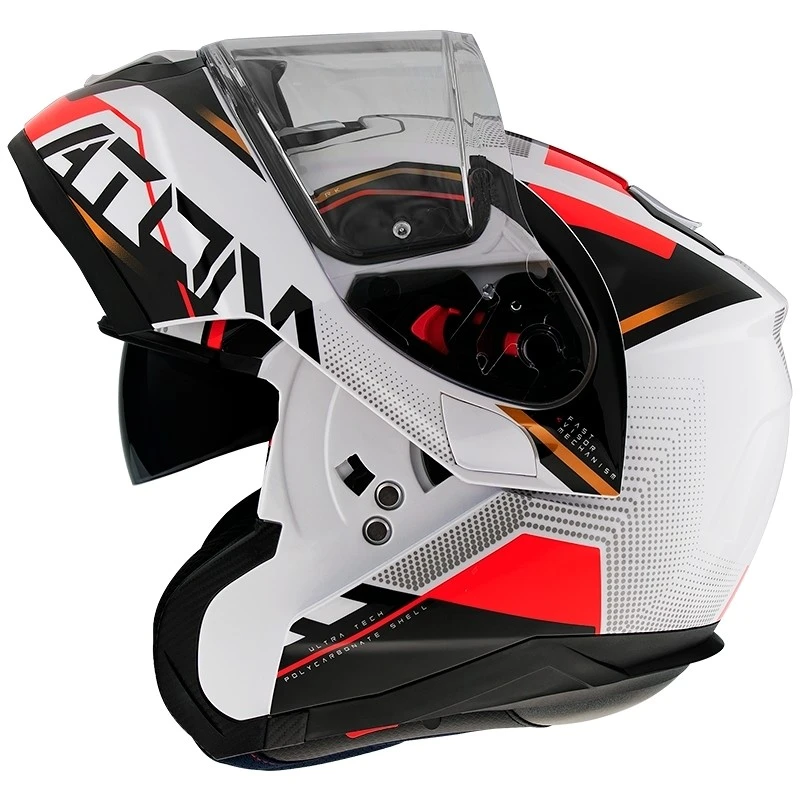 Casque de moto modulaire approuvé P / J Mt Casque ATOM QUARK B5 blanc brillant rouge MT Helmets Casque De Moto Modulaire Approuvé P / J Mt Casque ATOM QUARK B5 Blanc Brillant Rouge -MT Helmets Sales 2024 casque de moto modulaire approuve p j mt casque atom quark b5 blanc brillant rouge 102719