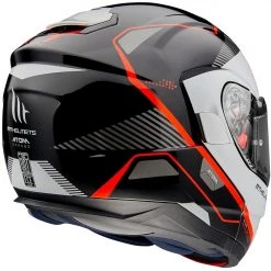 MT Helmets Casque De Moto Modulaire Approuvé P / J Mt Casque ATOM Sv OPENED B5 Blanc Noir Rouge Brillant -MT Helmets Sales 2024 casque de moto modulaire approuve p j mt casque atom sv opened b5 blanc noir rouge brillant 122783