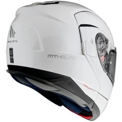 MT Helmets Casque De Moto Modulaire Approuvé P / J Mt Casque ATOM Sv Solid Pearl White -MT Helmets Sales 2024 casque de moto modulaire approuve p j mt casque atom sv solid pearl white 104880