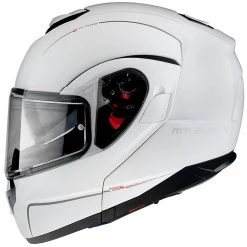 MT Helmets Casque De Moto Modulaire Approuvé P / J Mt Casque ATOM Sv Solid Pearl White -MT Helmets Sales 2024 casque de moto modulaire approuve p j mt casque atom sv solid pearl white 104882