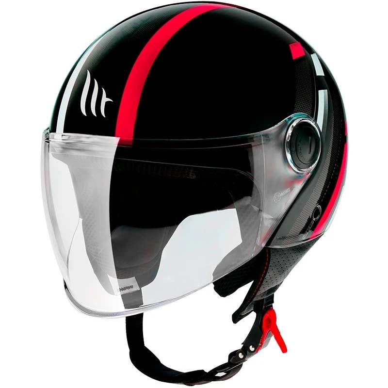 MT Helmets Casque Moto Demi-Jet Mt Helmet Street SCOPE D5 Glossy Red 3 MT Helmets Casque Moto Demi-Jet Mt Helmet Street SCOPE D5 Glossy Red