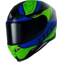 MT Helmets Casque Moto Intégral Mt Helmet REVENGE 2 SCALPEL A3 Glossy Fluo