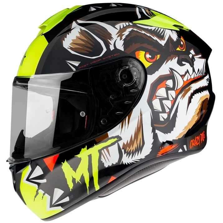 Casque Moto Intégral Mt Helmet TARGO Crazy Dog G3 Glossy Fluo Yellow MT Helmets Casque Moto Intégral Mt Helmet TARGO Crazy Dog G3 Glossy Fluo Yellow -MT Helmets Sales 2024 casque moto integral mt helmet targo crazy dog g3 glossy fluo yellow 126112