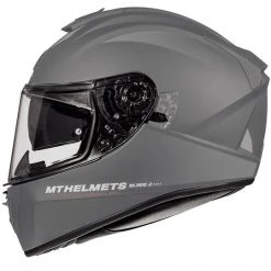 Casque Moto Intégral MT Helmets Blade 2 Evo Double Visor A2 Titanium Poli