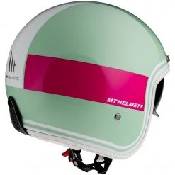 MT Helmets Casque Moto Jet Custom MT Casques Le Mans 2 SV TANT D8 Glossy White Pink -MT Helmets Sales 2024 casque moto jet custom mt casques le mans 2 sv tant d8 glossy white pink 135733