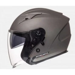 MT Helmets Casque Moto Jet MT Casques Avenue SV Solid Titanium Matt