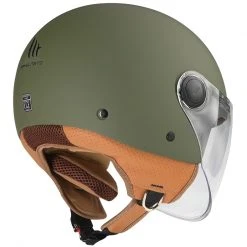 Gazebo Parts Direct Sales Store -MT Helmets Sales 2024 casque moto jet mt casques street a6 solid matt green 102908