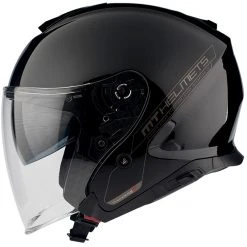 MT Helmets Casque Moto Jet MT Casques Thunder3 SV Jet Solid A1 Glossy Black -MT Helmets Sales 2024 casque moto jet mt casques thunder3 sv jet solid a1 glossy black 135706