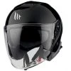 MT Helmets Casque Moto Jet MT Casques Thunder3 SV Jet Solid A1 Glossy Black