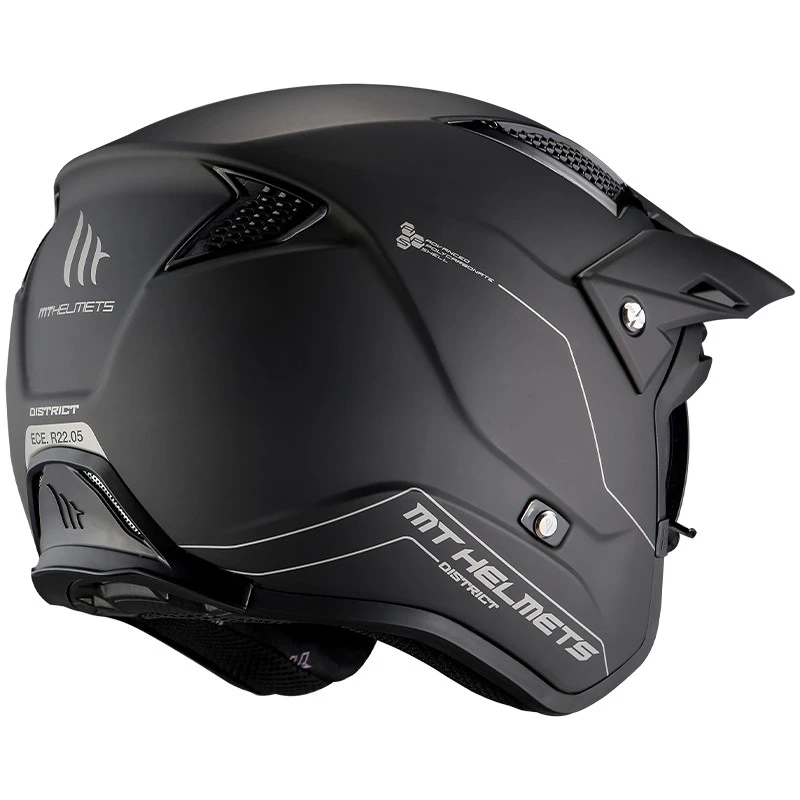 Casque Moto Trial MT Casques DISTRICT Solid A1 Matt Black MT Helmets Casque Moto Trial MT Casques DISTRICT Solid A1 Matt Black -MT Helmets Sales 2024 casque moto trial mt casques district solid a1 matt black 102959