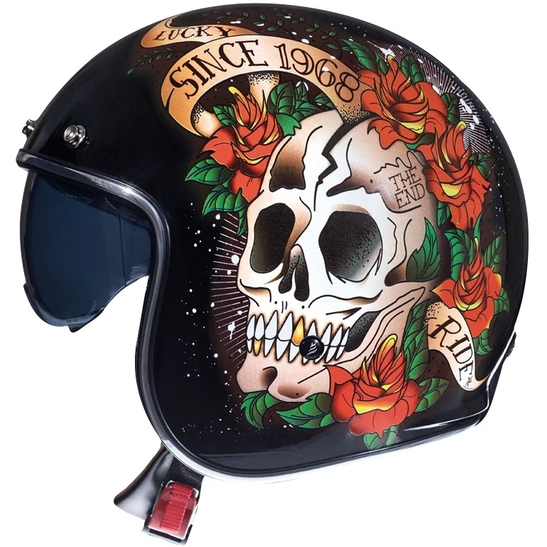 Casque moto Vintage Jet MT Casques Le Mans SV 2 Skull & Roses A1 Noir Rouge MT Helmets Casque Moto Vintage Jet MT Casques Le Mans SV 2 Skull & Roses A1 Noir Rouge -MT Helmets Sales 2024 casque moto vintage jet mt casques le mans sv 2 skull roses a1 noir rouge 112716