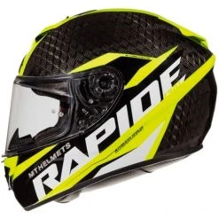 MT Helmets Mt Helmet RAPIDE PRO KID Carbon C3 Carbon Yellow Casque De Moto Pour Enfant