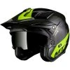 MT Helmets Casque De Moto DISTRICT Summit H3 Glossy Yellow Fluo