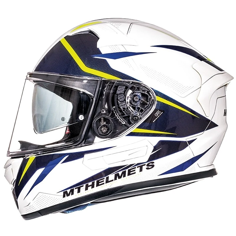 MT Helmets KRE SV Integral Casque de moto Intrepid B3 Double Visor Fibre White Yellow Fluo MT Helmets KRE SV Integral Casque De Moto Intrepid B3 Double Visor Fibre White Yellow Fluo -MT Helmets Sales 2024 mt helmets kre sv integral casque de moto intrepid b3 double visor fibre white yellow fluo 112426